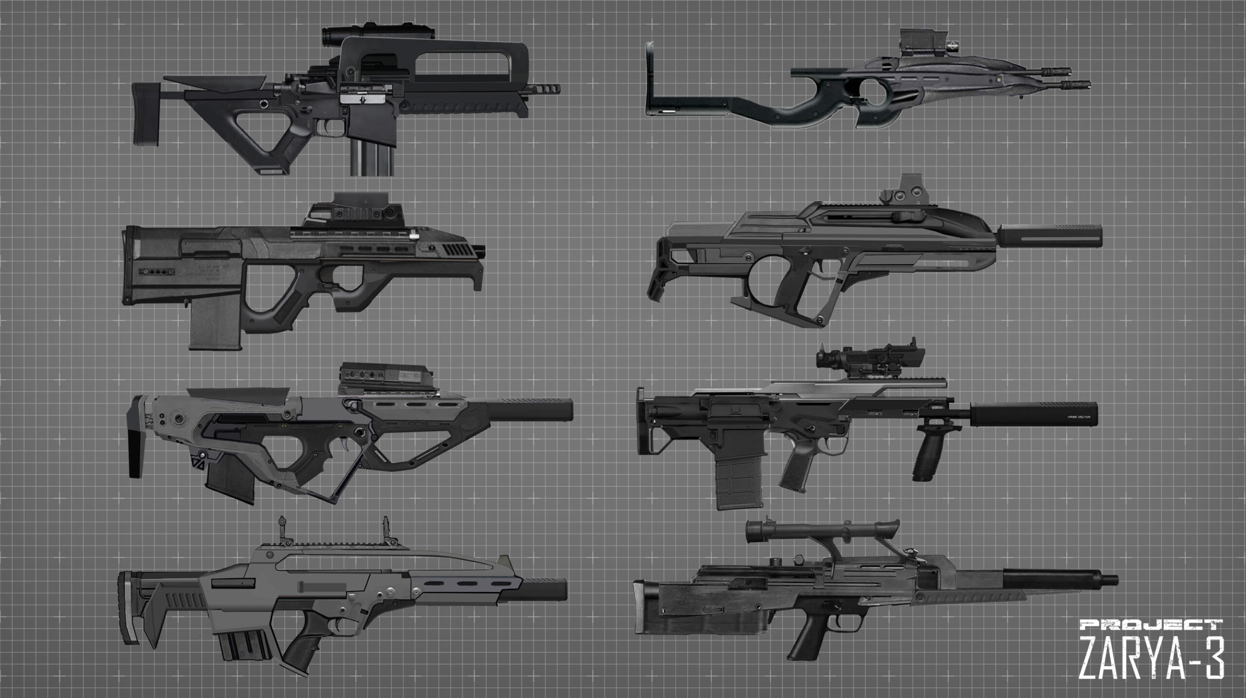 WIP Rifle Concept Study B